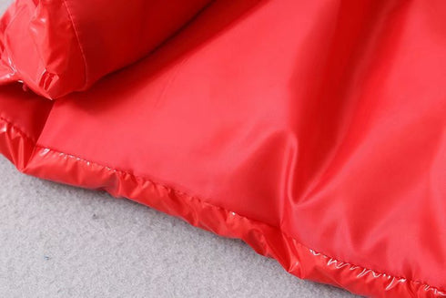 Women's Short Glossy Padded Down Jacket - ROUTINE FASHION