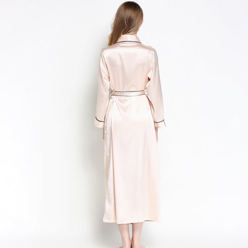 Silk Lace Pajamas Bathrobe Home Clothes - ROUTINE FASHION