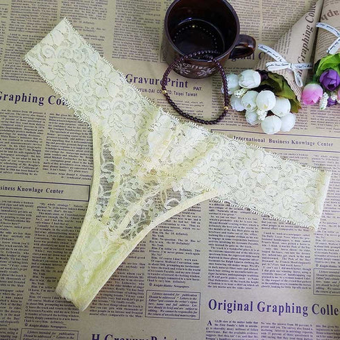 Women's Lace Thong - ROUTINE FASHION