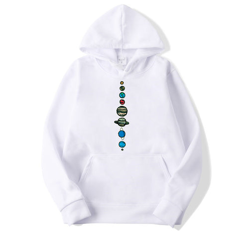 Multicolor Anime Men And Women Loose Hooded Sweatshirt - ROUTINE FASHION