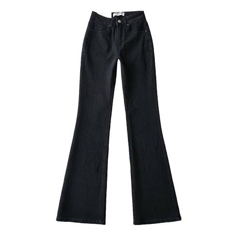 Women's Love Fart Pocket Flare Jeans - ROUTINE FASHION