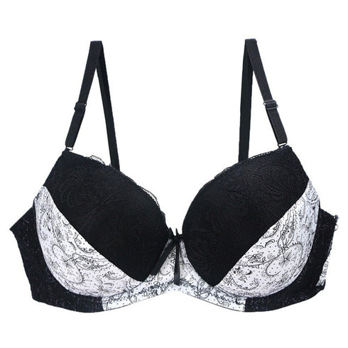 Women's Push Up Bras Bra Lace Plus Size Bra - ROUTINE FASHION