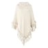 Ladies Fashion Knit Pullover Cape Coat - ROUTINE FASHION