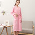Women's Thin Couple's Nightgown Three Quarter Sleeve Bathrobe - ROUTINE FASHION