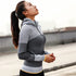 Women Hooded running jacket Long Sleeve Sweatshirt - ROUTINE FASHION
