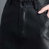 Leather Skirt Ladies Bag Hip Pencil Skirt - ROUTINE FASHION