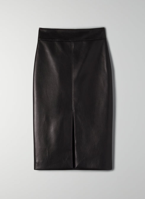 French Temperament All Match Leather Skirt Women - ROUTINE FASHION