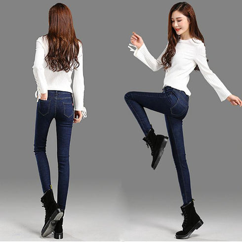 Skinny black jeans - ROUTINE FASHION