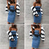 Tube top denim skirt - ROUTINE FASHION