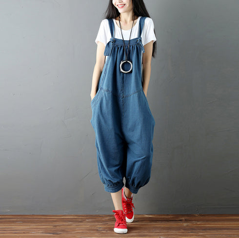 Women Casual Drop Crotch Jumpsuits - ROUTINE FASHION
