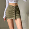 Fashionable Personality High Waist Slim Denim Skirt - ROUTINE FASHION