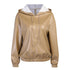 Women's Leather Versatile Round Neck Hoodie - ROUTINE FASHION