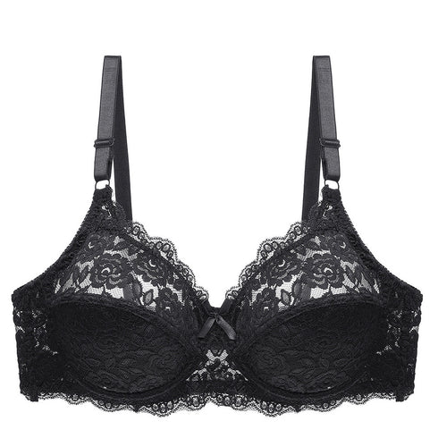 Lace bras gathered together for a breathable bra - ROUTINE FASHION