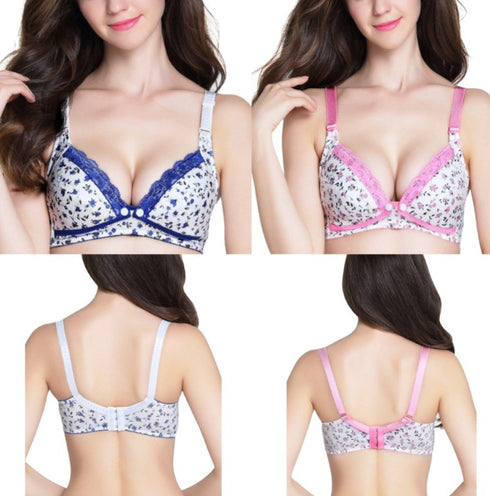 NEW Maternity Nursing Bra Front Button bras - ROUTINE FASHION