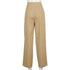 Khaki Women High Waist Loose Trousers - ROUTINE FASHION