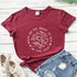 Blouse T-shirt cotton shirt short sleeve - ROUTINE FASHION