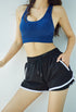 High waist sports shorts for women - ROUTINE FASHION