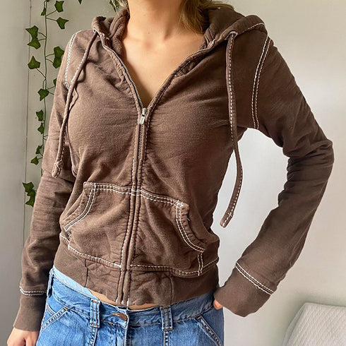 Women's Athleisure Cardigan Hoodie - ROUTINE FASHION
