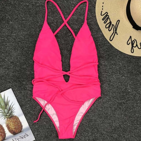 Women sexy push swimsuit - ROUTINE FASHION