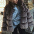Women Luxury Winter Warm Fluffy Faux Fur Short Coat Jacket - ROUTINE FASHION