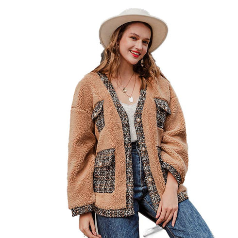 Lamb wool short coat - ROUTINE FASHION