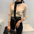 Colorblock Striped Sweater Cardigan Short Coat Women - ROUTINE FASHION