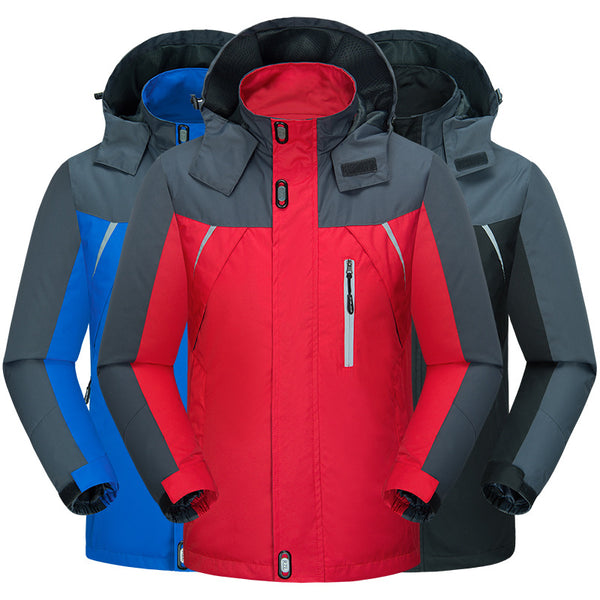 Factory direct fashion repair men's clothing waterproof, waterproof, breathable and wear-resistant jacket - ROUTINE FASHION