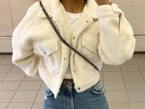 Short lamb coat - ROUTINE FASHION