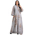 Women's Beaded Embroidered Gauze Dress - ROUTINE FASHION