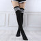 Ladies' Socks Spring and Autumn Stripes Three Bars College Wind Socks Japanese Over-the-Knee Socks Women - ROUTINE FASHION