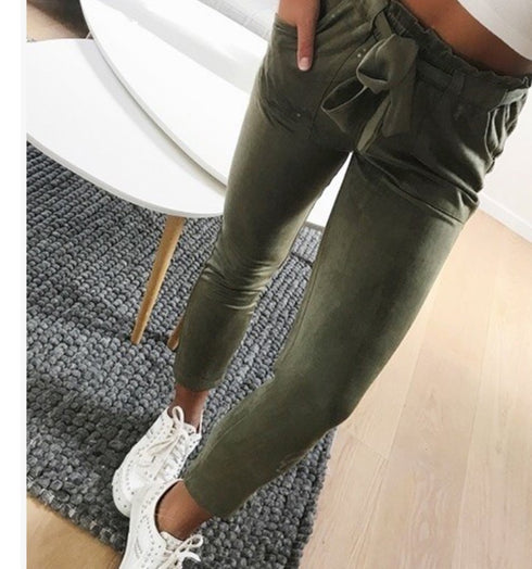 Women autumn Trousers Ladies Long Pants casual pan - ROUTINE FASHION