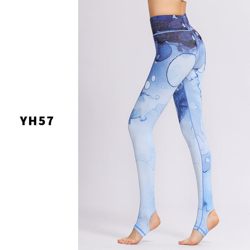 Yoga clothing women's breathable foot tights - ROUTINE FASHION