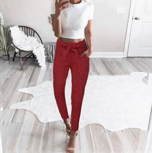 Women autumn Trousers Ladies Long Pants casual pan - ROUTINE FASHION