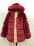 Women Luxury Winter Warm Fluffy Faux Fur Short Coat Jacket - ROUTINE FASHION