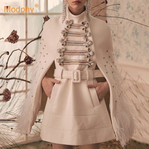 Ladies cape jacket - ROUTINE FASHION