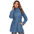 Waterproof zipper raincoat jacket - ROUTINE FASHION