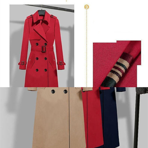 British Classic Expensive Medium Long Coat - ROUTINE FASHION