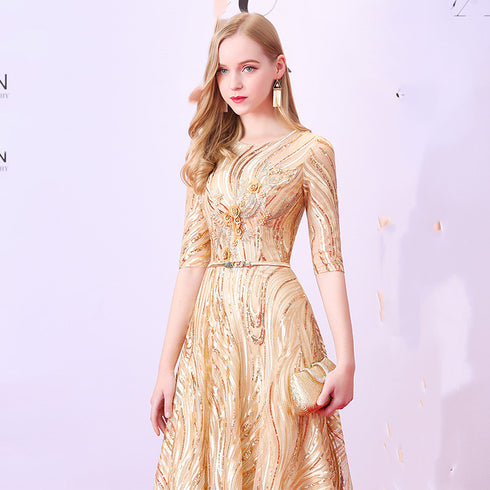 Banquet Elegant And Elegant Dinner Party Host Dress - ROUTINE FASHION