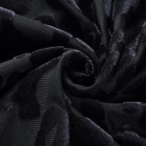 Black Leopard Mesh Bodysuit - ROUTINE FASHION