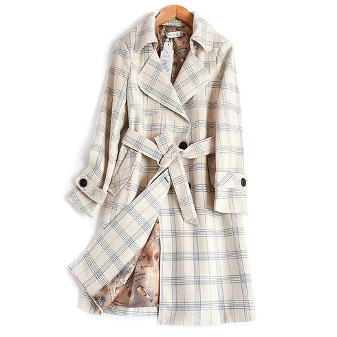 Long suede trench coat - ROUTINE FASHION