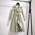 Spring and Autumn outfit windbreaker women in the long coat - ROUTINE FASHION