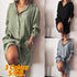2022 Loose Mid Length Shirts Women Dress Cover-ups Tunics For Mini Dress - ROUTINE FASHION