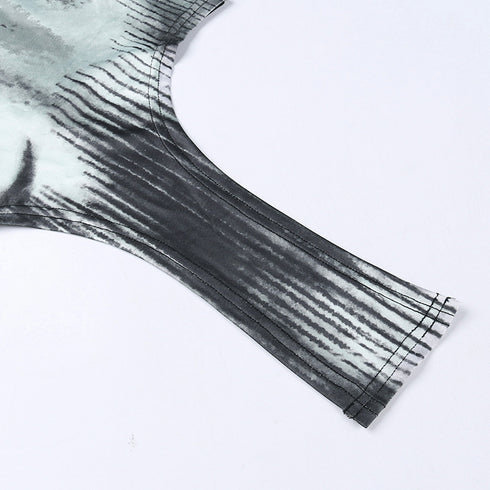 Europe And The United States Trend Personality Street Casual Hundred Short Tops - ROUTINE FASHION