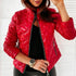 Women Slim Short Jacket Winter Coat Zipper Clothes Plus Size - ROUTINE FASHION