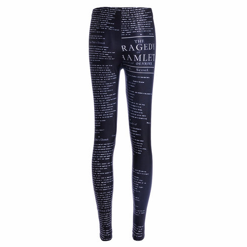 Digital printing leggings tights nine pants women - ROUTINE FASHION