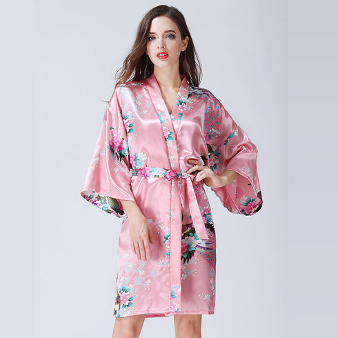 Sexy nightgown bathrobe home service - ROUTINE FASHION