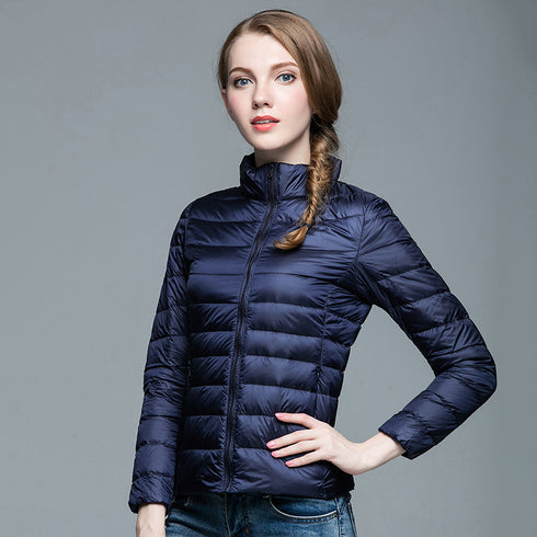 Women's lightweight down jacket - ROUTINE FASHION