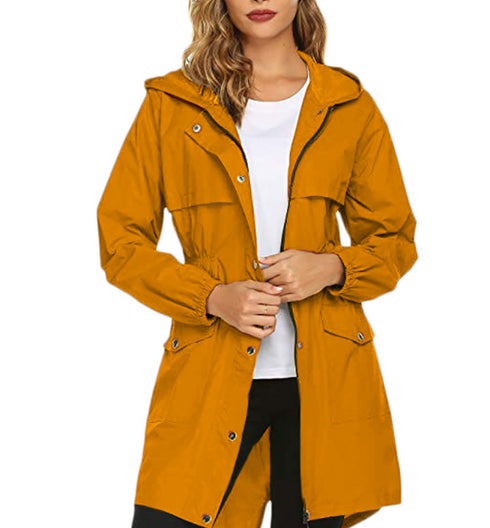 Women's Lightweight Hooded Long - ROUTINE FASHION
