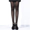 Sexy Women Tights Over Knee Double Stripe Sheer Black - ROUTINE FASHION