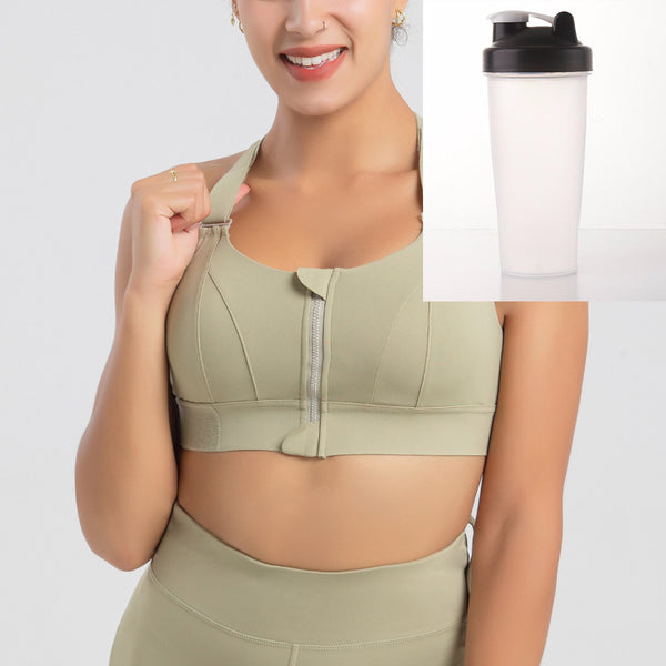 Front Zipper Seamless Bra Push Up Bras For Women Lingerie Wireless Sleep Underwear Sport Active - ROUTINE FASHION